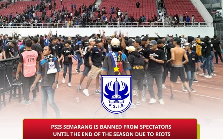 Liên đoàn Bóng đá Indonesia xử phạt nặng CLB để xảy ra bạo động