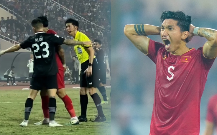 HLV Shin Tae-yong chỉ đạo cầu thủ Marc Klok ‘gài bẫy’ Văn Hậu ở AFF Cup 2022