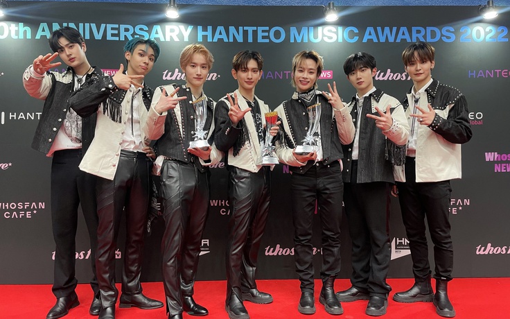 Nhóm nhạc Kpop có thành viên người Việt thắng lớn tại ‘Hanteo Music Awards 2022’