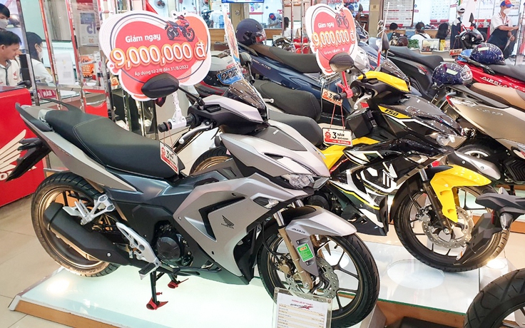Xe côn tay thể thao tại Việt Nam: Honda Winner X, Yamaha Exciter đua giảm giá