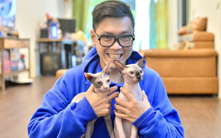 Chàng trai Hà Thành dành tình yêu cho những chú mèo 'xấu xí nhất thế giới'