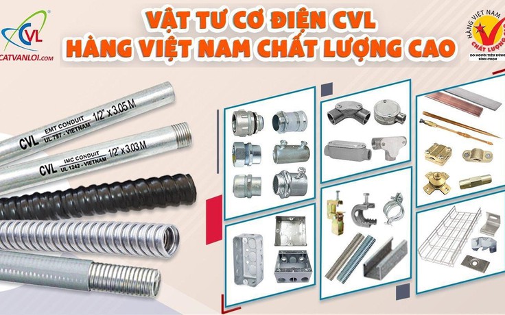 Ống luồn dây điện CVL là sản phẩm công nghiệp hỗ trợ tiêu biểu TP.HCM 2022