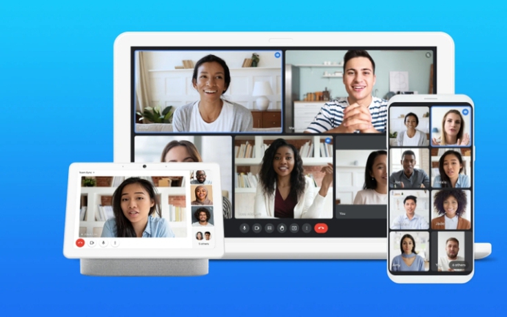 Google Meet thêm hình nền ảo 360 độ trên thiết bị di động