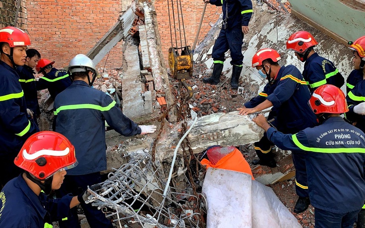 TP.HCM: Tai nạn lao động ở công trình, 1 công nhân tử vong, 2 bị thương nặng