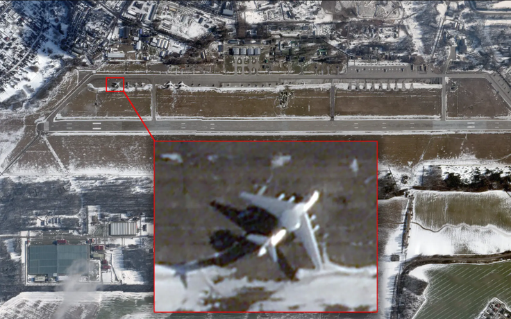 'Mắt thần' A-50 của Nga bị tấn công ở sân bay Belarus?