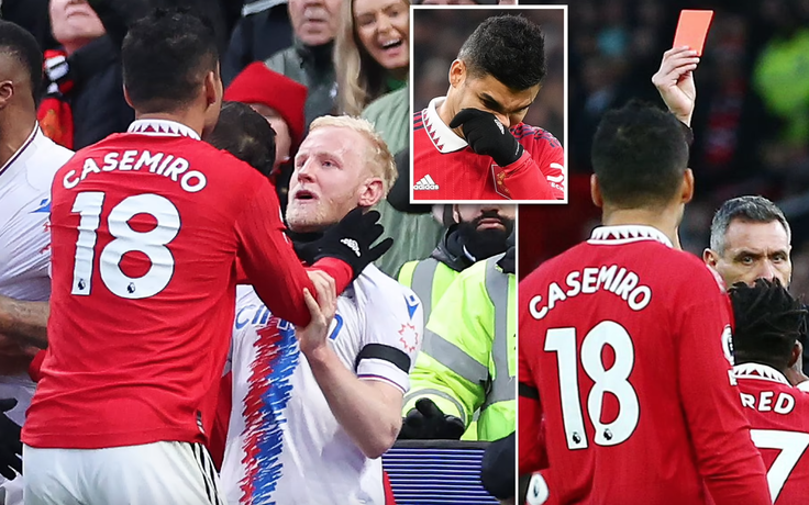 Casemiro bị cấm 3 trận vẫn kịp dự chung kết Cúp Liên đoàn Anh cùng M.U Casemiro bị cấm 3 trận vẫn kịp dự chung kết Cúp Liên đoàn Anh cùng M.U