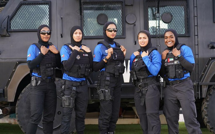 Đội nữ đặc nhiệm SWAT xứ Ả Rập sẵn sàng 'phá vỡ rào cản'