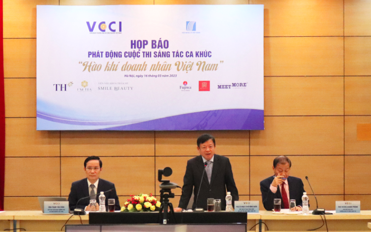 Thưởng 200 triệu đồng cho ca khúc về hào khí doanh nhân Việt Nam