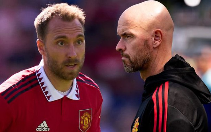 Eriksen báo tin vui cho Erik ten Hag Eriksen báo tin vui cho Erik ten Hag