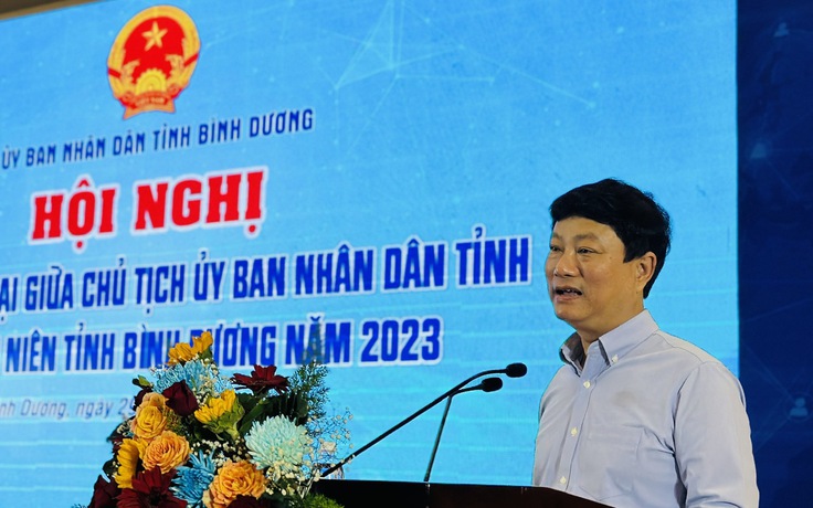 Chủ tịch UBND tỉnh Bình Dương giải đáp nhiều vấn đề khi đối thoại với thanh niên Chủ tịch UBND tỉnh Bình Dương giải đáp nhiều vấn đề khi đối thoại với thanh niên