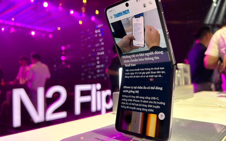 Oppo ra mắt smartphone màn hình gập Find N2 Flip tại Việt Nam