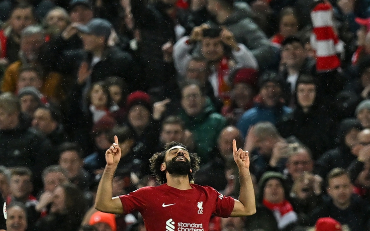 Salah lập kỷ lục trong trận Liverpool hủy diệt M.U 7-0      