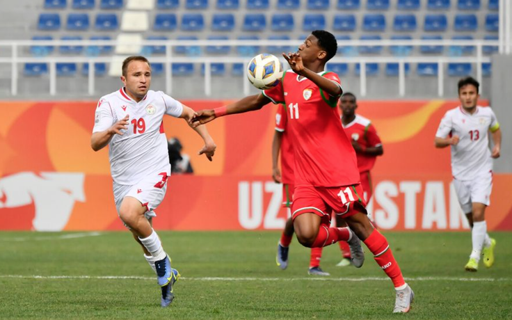VCK U.20 châu Á 2023: U.20 Tajikistan thắp hy vọng vào tứ kết sau trận thắng Oman