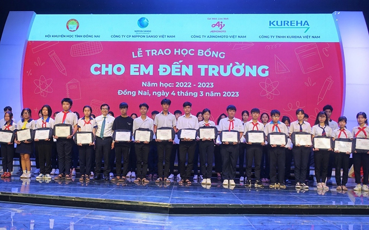 Ajinomoto tạo điều kiện giáo dục và cải thiện dinh dưỡng cho thế hệ trẻ Việt Nam