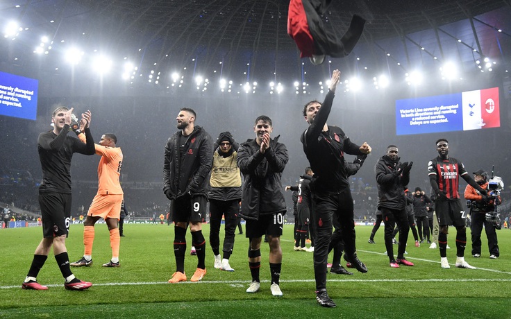Champions League: AC Milan giành vé tứ kết trên sân Tottenham Champions League: AC Milan giành vé tứ kết trên sân Tottenham