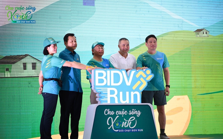 BIDV khởi động giải chạy ‘BIDVRUN - Cho cuộc sống Xanh’ 2023