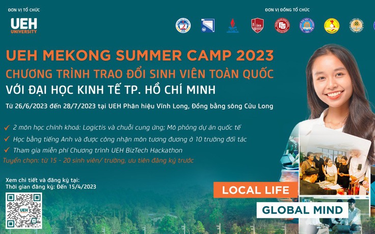 Rèn luyện tư duy kinh tế, kỹ năng công nghệ với chương trình 'UEH Mekong Summer Camp'