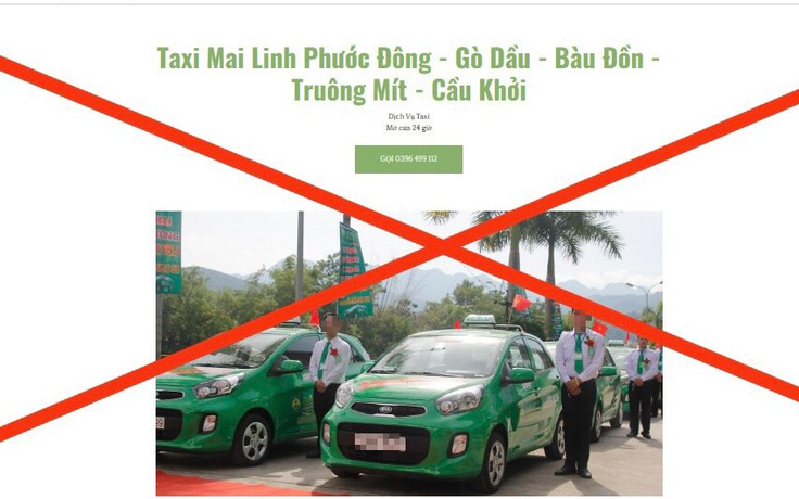 Xử phạt 3 tài xế dùng mạng xã hội mạo danh taxi Mai Linh
