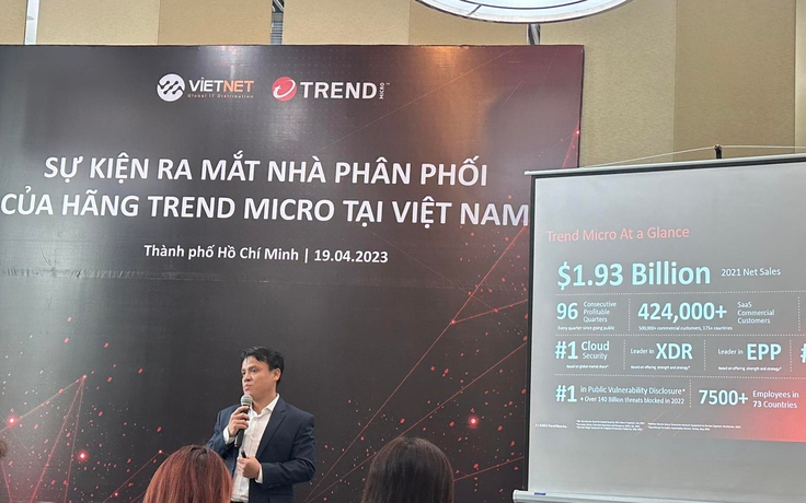 Trend Micro có nhà phân phối mới tại Việt Nam