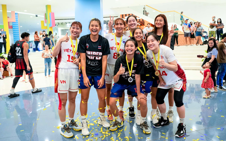 Dàn sao bóng rổ nữ Việt Nam, Thái Lan 'hẹn hò' ở SEA Games 32