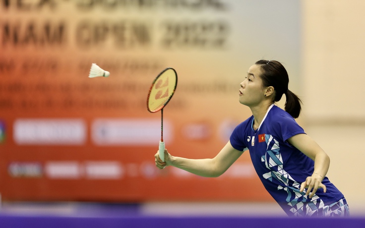 Trước SEA Games 32, Nguyễn Thùy Linh thắng chớp nhoáng vòng 1 giải cầu lông châu Á