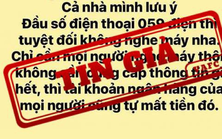 Không có chuyện bị mất tiền khi nghe điện thoại lạ