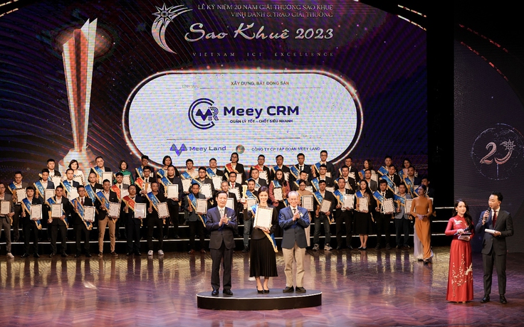 Sản phẩm Proptech CRM của Meey Land thắng lớn tại Sao Khuê 2023 có gì đặc biệt?