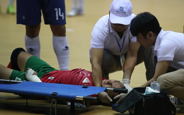 Kết quả chấn thương của thủ môn đội futsal Cao Bằng FC