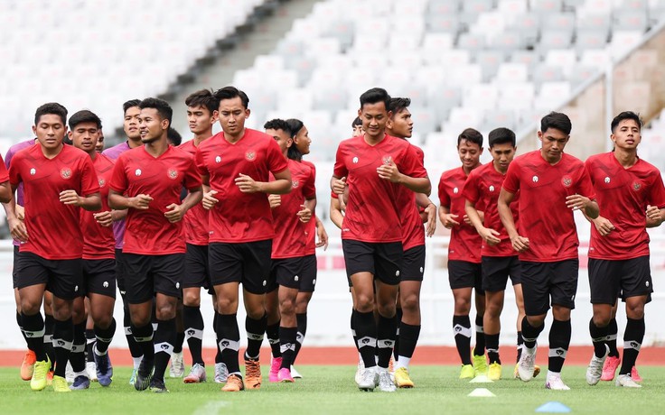 U.22 Indonesia bổ sung 7 cầu thủ từ đội U.20 đã giải tán dự SEA Games 32