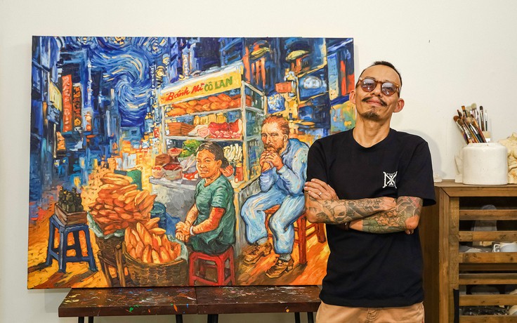 Xem danh họa Van Gogh 'seo phì' ở TP.HCM Xem danh họa Van Gogh 'seo phì' ở TP.HCM