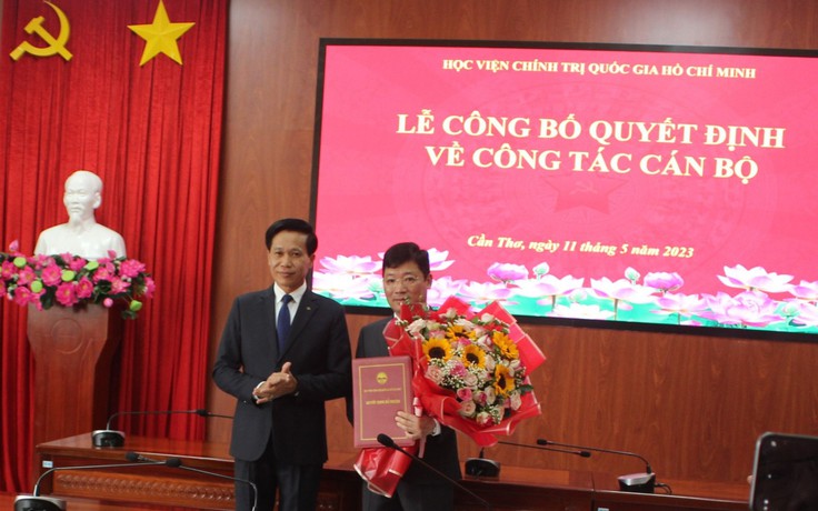 Bổ nhiệm PGS-TS Nguyễn Xuân Phong làm Phó giám đốc Học viện Chính trị khu vực IV