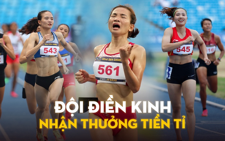 Đội điền kinh Việt Nam nhận thưởng tiền tỉ, Nguyễn Thị Oanh nhận chìa khóa ô tô