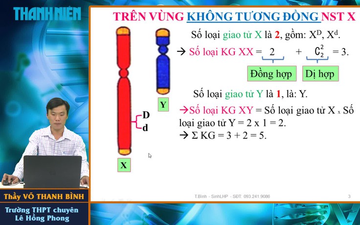 Bí quyết ôn thi tốt nghiệp THPT đạt điểm cao: Xác định số loại kiểu gen