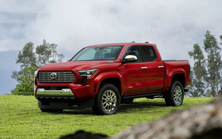 Toyota Tacoma 2024 to lớn, hầm hố hơn Hilux tại Việt Nam