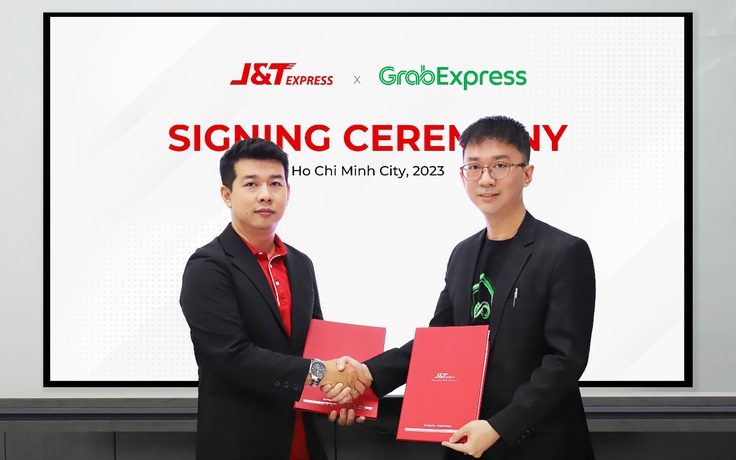 J&T Express và GrabExpress hợp tác triển khai giao hàng toàn quốc