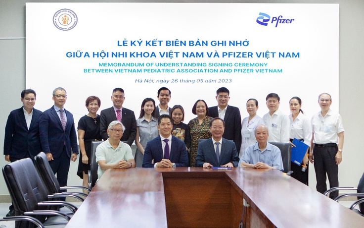 Pfizer Việt Nam và Hội Nhi khoa Việt Nam hợp tác chăm sóc sức khỏe trẻ em