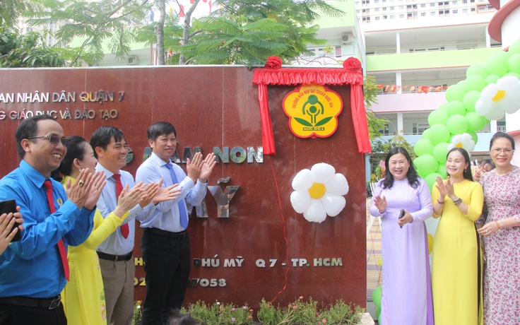 Sở GD-ĐT TP.HCM: 'Xây dựng trường mầm non đạt chuẩn quốc gia là nhiệm vụ quan trọng'