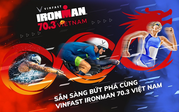 VinFast là đối tác danh hiệu của VinFast IRONMAN 70.3 Việt Nam 2023