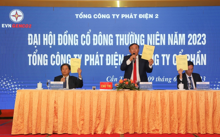 EVNGENCO2 tổ chức thành công Đại hội cổ đông thường niên năm 2023