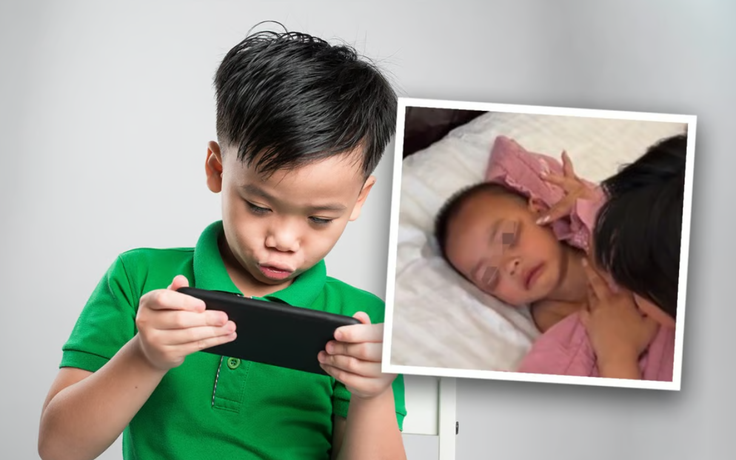 Con trai 'nghiện' điện thoại, gia đình đã làm điều này... Con trai 'nghiện' điện thoại, gia đình đã làm điều này...