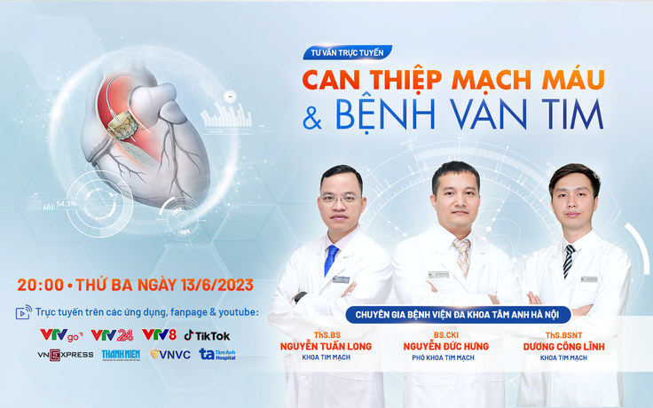 Tư vấn sức khỏe: Can thiệp mạch máu và bệnh van tim