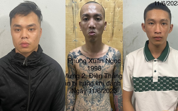 Đà Nẵng: Bắt gọn nhóm nghi phạm mang súng, dao đi đòi nợ thuê