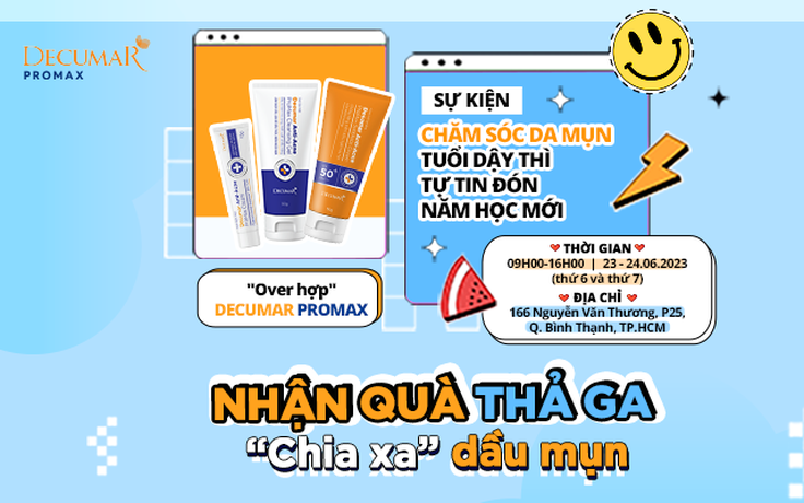 Chăm da chuẩn y khoa - Nhận quà thả ga cùng Decumar Promax