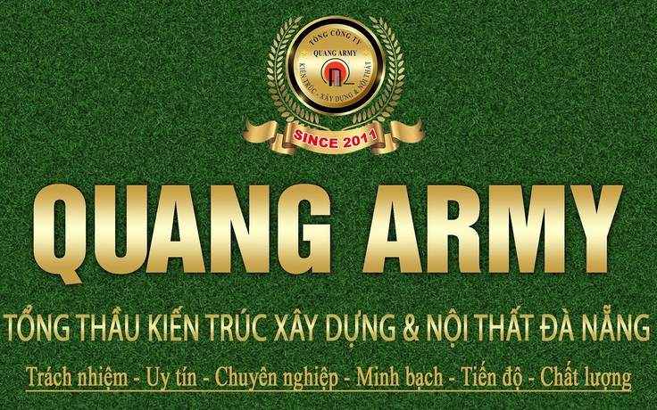 Quang Army - Tổng thầu kiến trúc, xây dựng, nội thất uy tín