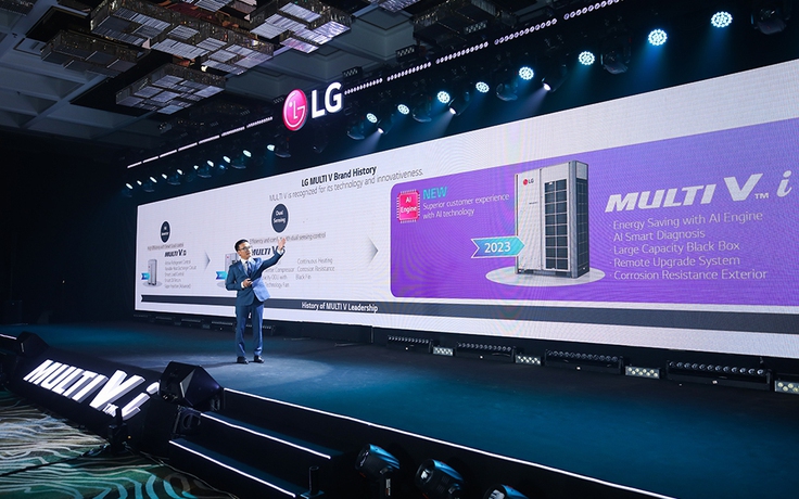 LG ra mắt điều hòa hệ thống Multi V i ứng dụng AI