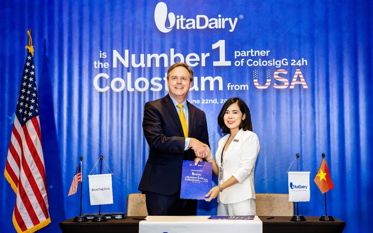 VitaDairy Việt Nam là đối tác số 1 của tập đoàn sữa non hàng đầu thế giới