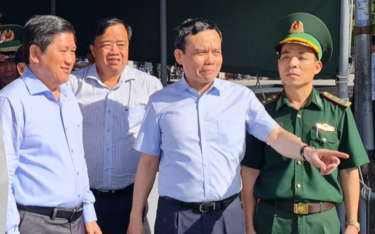 Phó thủ tướng Trần Lưu Quang kiểm tra thực hiện IUU tại Cà Mau