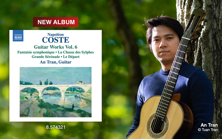 Album thứ 2 của nghệ sĩ guitar An Trần được hãng Naxos phát hành