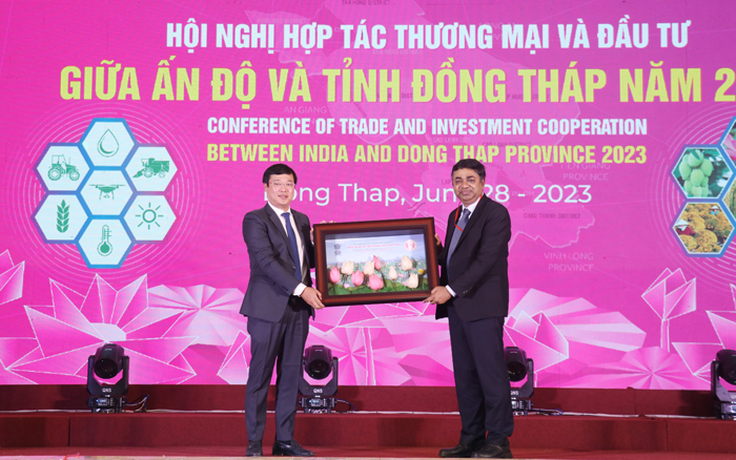 Đồng Tháp kết nối với hơn 130 doanh nghiệp Ấn Độ