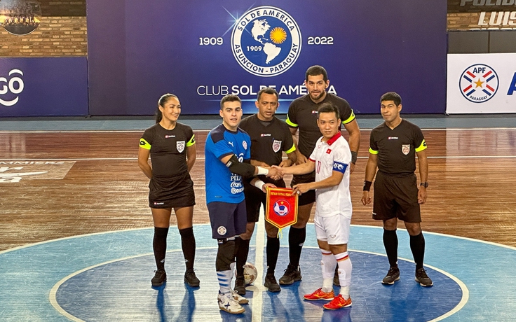 Đội tuyển futsal Việt Nam thua sát nút trước đội hạng 9 thế giới